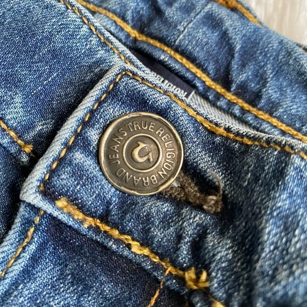 True Religion Rocco Relaxed Skinny Jeans Mens‎ Size 42 Short